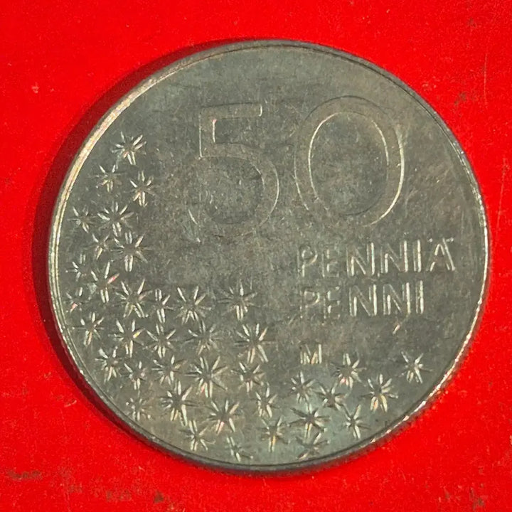[BUNJANG] 1994 Finland 50 Pennia Coin / 1994 핀란드 50페니아 동전 M2438