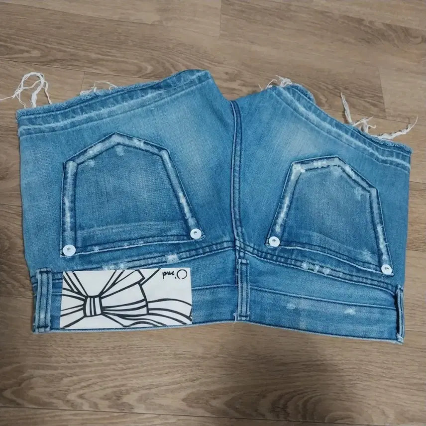 [BUNJANG] OZWEEKO 29 Inch Short Denim Pants / 오브제 오즈세컨 숏 데님 29 인치