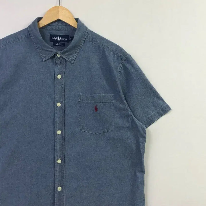 [BUNJANG] Polo Chambray Denim Shirt / L 폴로 샴브레이 데님 셔츠