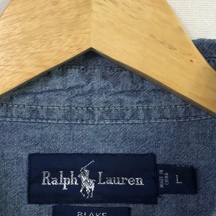 [BUNJANG] Polo Chambray Denim Shirt / L 폴로 샴브레이 데님 셔츠