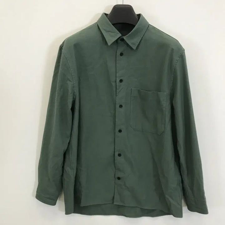 [BUNJANG] COS Relax Twill Shirt Sage Green Size S / COS 릴렉스 트윌셔츠 세이지그린 [S사이즈]