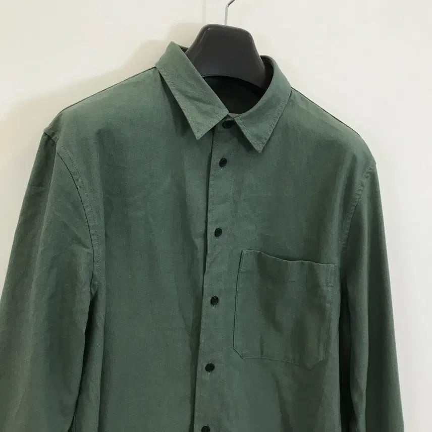 [BUNJANG] COS Relax Twill Shirt Sage Green Size S / COS 릴렉스 트윌셔츠 세이지그린 [S사이즈]
