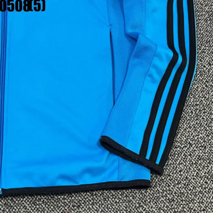 [BUNJANG] Adidas Blue Three Stripes Track Jacket / 아디다스 파란색 삼선 트랙 자켓