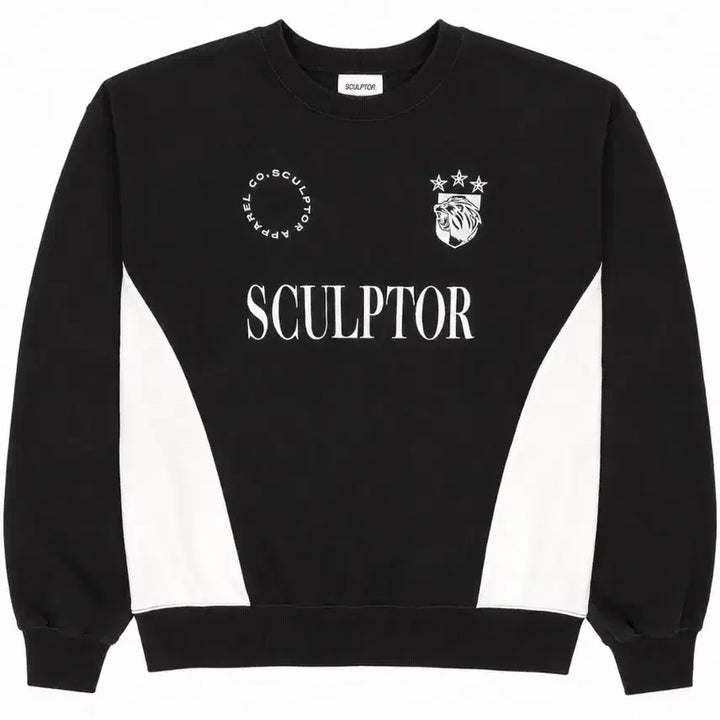 [BUNJANG] Sculptor Sport Color Block Sweatshirt XL / 스컬프터 스포츠 컬러 블록 맨투맨 XL