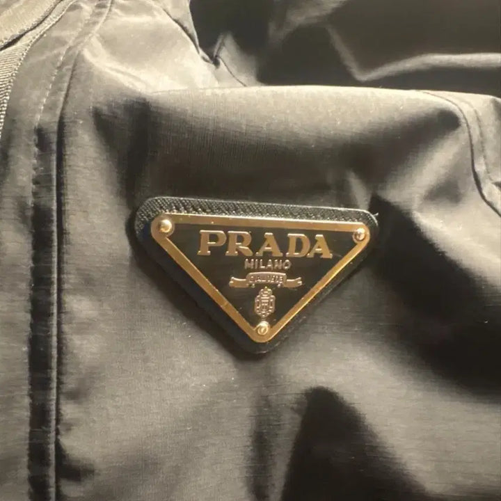 [BUNJANG] Prada Windbreaker Jacket Black XL / 프라다 바람막이 XL