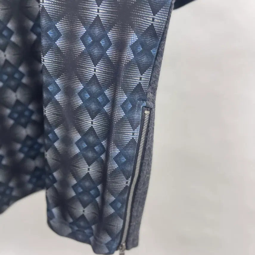 [BUNJANG] Wooyoungmi Woven Mix One-Point Half Sleeve T-Shirt / 우영미  원포인트반팔티셔츠
