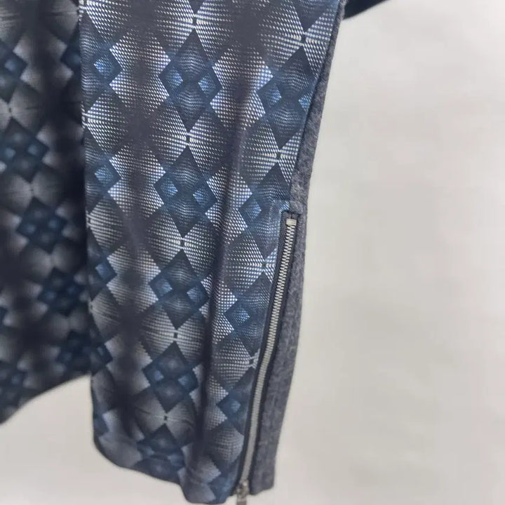 [BUNJANG] Wooyoungmi Woven Mix One-Point Half Sleeve T-Shirt / 우영미  원포인트반팔티셔츠