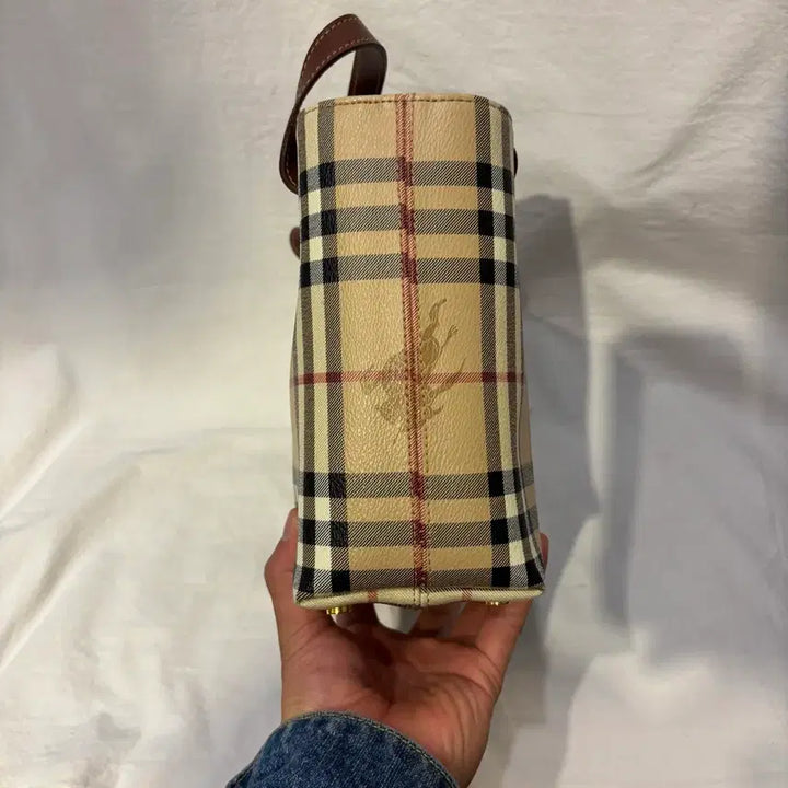 [BUNJANG] Burberry Nova Check Mini Tote Bag / 버버리 노바체크 미니 토트백