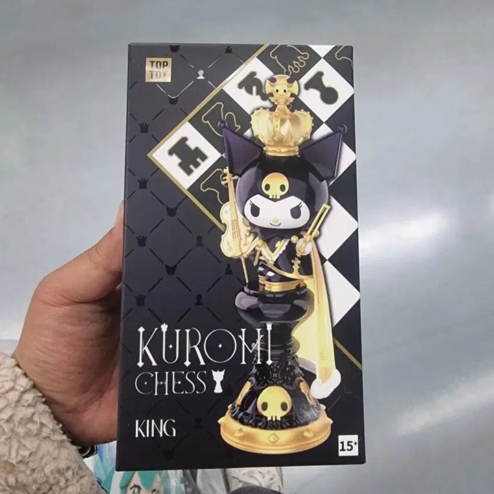 [BUNJANG] Kuromi Chess Figure, Pouch, Slippers, Tote Bag, Bag Bundle Set / 쿠로미 체스 피규어/가방/슬리퍼 일괄판매