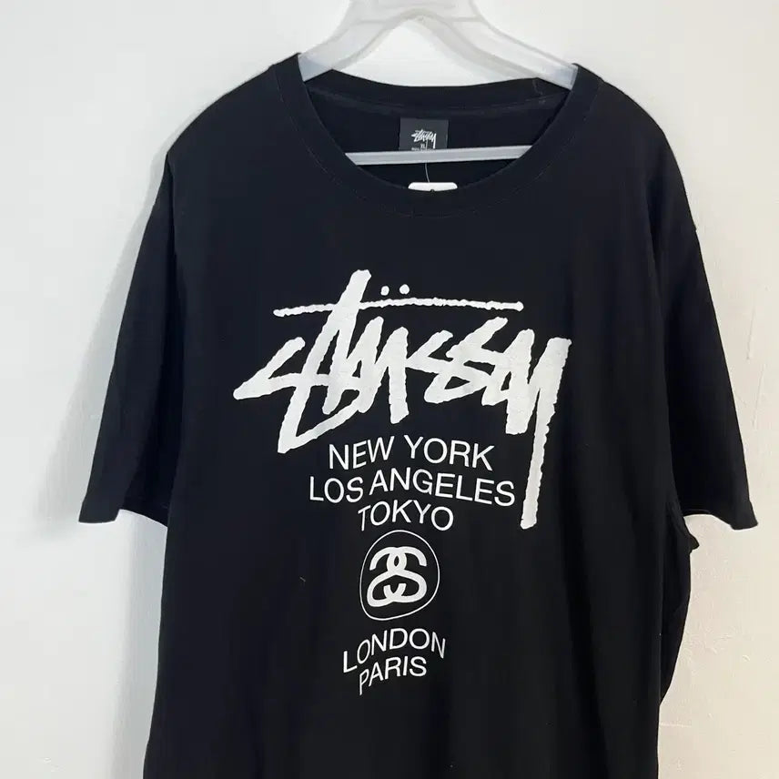 [BUNJANG] Stussy World Tour T-Shirt XL / 스투시 월드투어 반팔