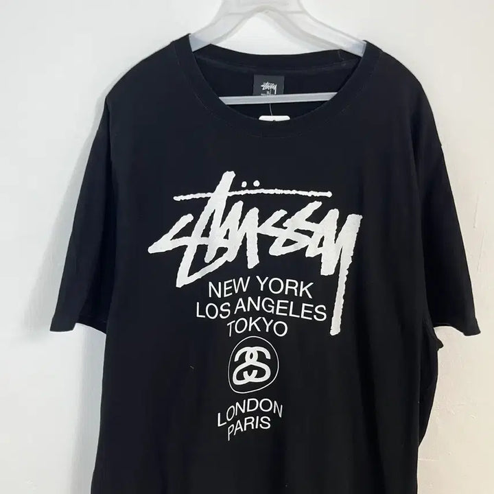 [BUNJANG] Stussy World Tour T-Shirt XL / 스투시 월드투어 반팔