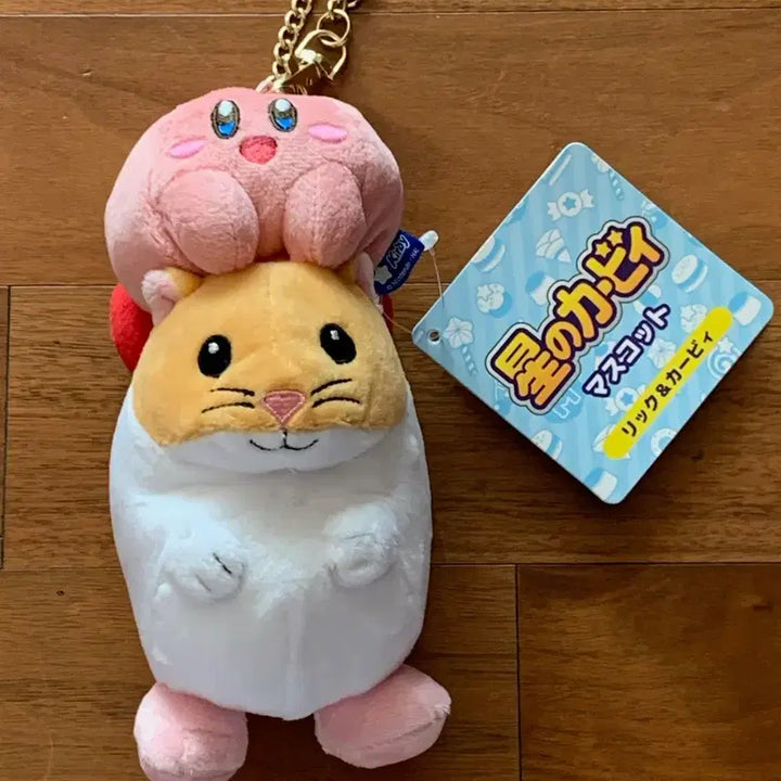 [BUNJANG] Kirby &amp; Nick Mascot Keychain / 별의 커비 커비&amp;닉 마스코트 키링