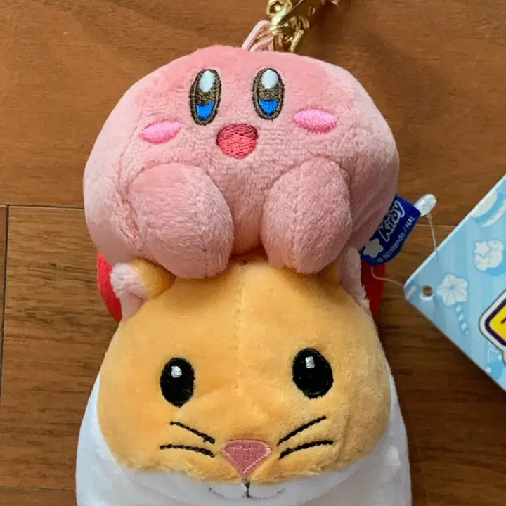 [BUNJANG] Kirby &amp; Nick Mascot Keychain / 별의 커비 커비&amp;닉 마스코트 키링