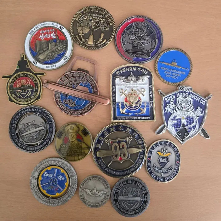 [BUNJANG] Republic of Korea Navy Unit Coin / 부대코인 군대코인 판매