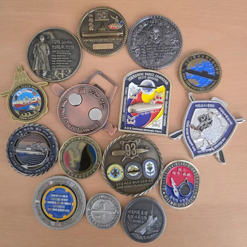 [BUNJANG] Republic of Korea Navy Unit Coin / 부대코인 군대코인 판매