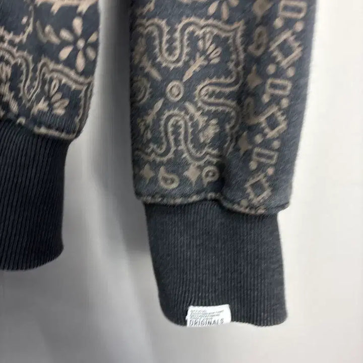 [BUNJANG] Thisisneverthat Bandana Sweatshirt Hoodie Zip-up / 디스이즈네버댓 반다나 스웨트셔츠 후드집업 A3861