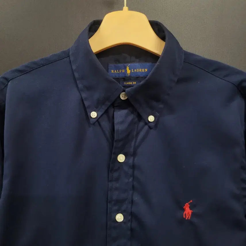 [BUNJANG] Ralph Lauren Embroidered Logo Shirt / Ralph Lauren 랄프로렌 자수로고 셔츠