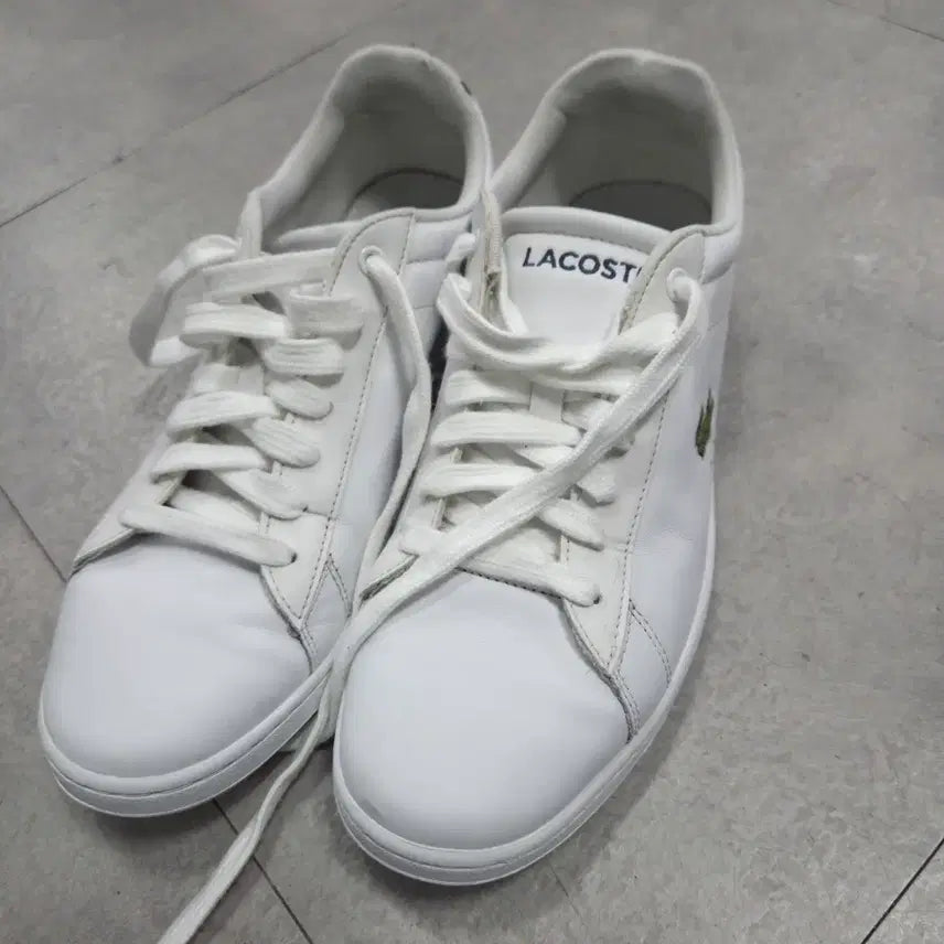 [BUNJANG] Lacoste Carnaby Evo Sneakers (270mm) / 라코스테 카나비 에보 스니커즈 9,5(270