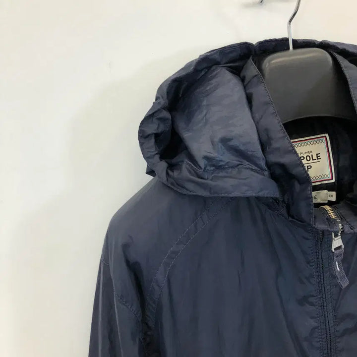 [BUNJANG] Beanpole PREP Lightweight Woven Jacket Navy Size 110 / 빈폴 PREP 경량 우븐자켓 110