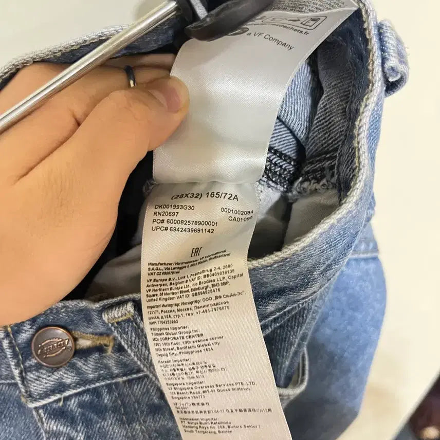 [BUNJANG] Dickies Curved Denim Work Pants Jeans / (28)디키즈 커브드 데님 워크팬츠 청바지