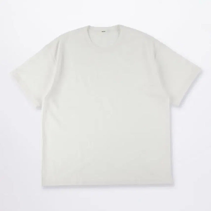 [BUNJANG] BODHI Cashmere Cotton Silk Blend Short Sleeve T-Shirt White / [3] BODHI CASHMERE 반팔티 화이트