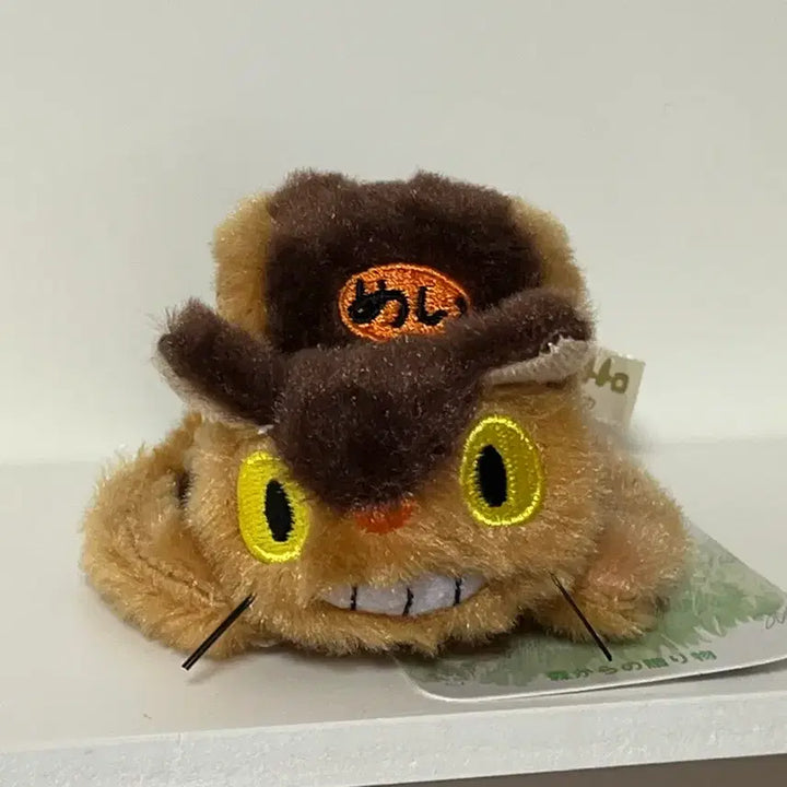 [BUNJANG] Ghibli My Neighbor Totoro Catbus Plush Keychain / 지브리 토토로 고양이 버스 인형 키링