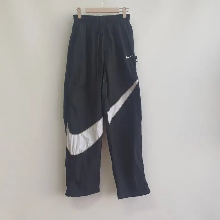 [BUNJANG] Nike Big Swoosh Black Training Pants Size S / 1768 나이키 빅 스우시 블랙 트레이닝 바지 S