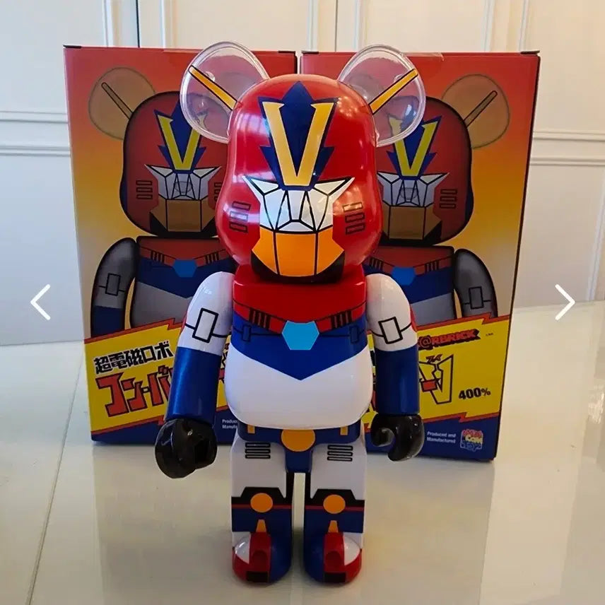 [BUNJANG] Medicom Toy COMBATTLER V Bearbrick 400% Sealed / 베어브릭 콤바트라v 400% 새제품