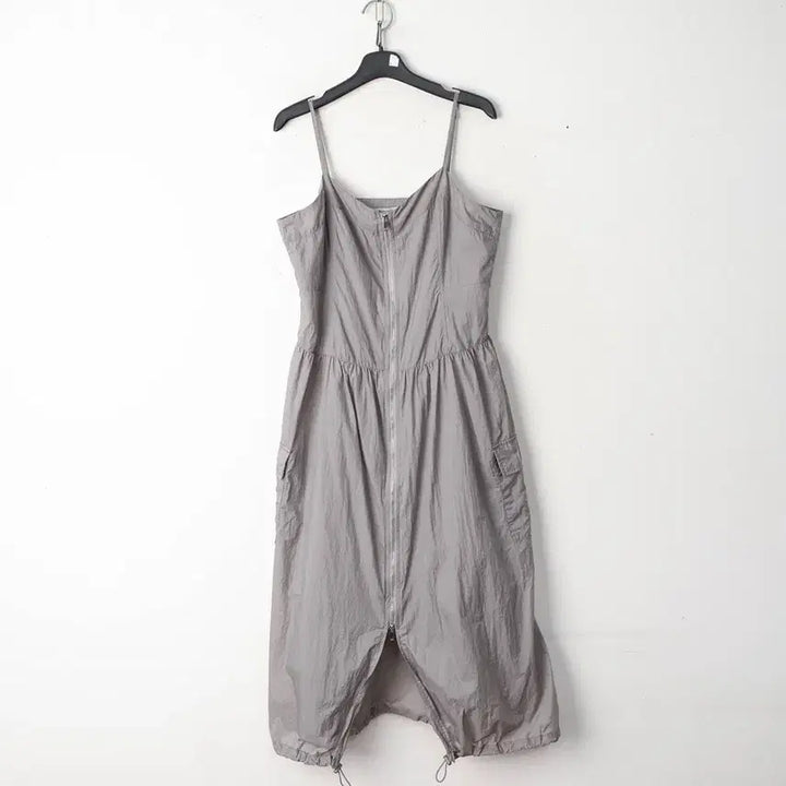 [BUNJANG] 8seconds Nylon Zip-Up Dress (Size 55) / 55/에잇세컨즈 나일론 집업 원피스