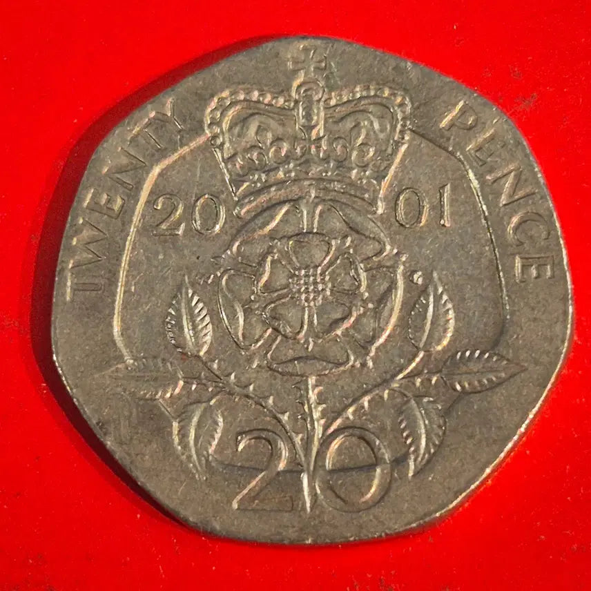 [BUNJANG] 2001 United Kingdom 20 Pence Coin / 2001 영국 20펜스 동전 M2443