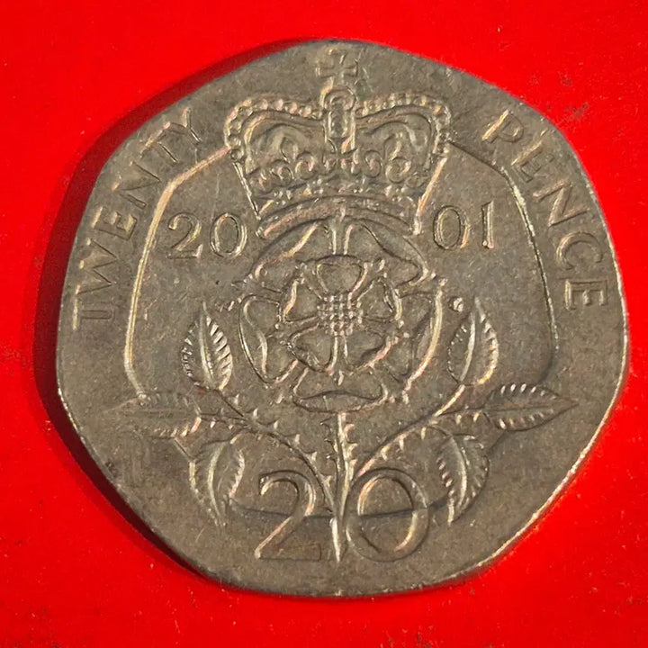 [BUNJANG] 2001 United Kingdom 20 Pence Coin / 2001 영국 20펜스 동전 M2443