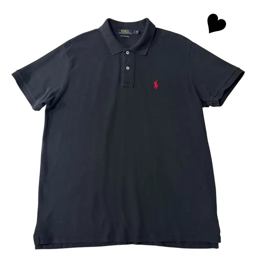[SOLD OUT] 신형 폴로 랄프로렌 블랙 반팔카라티