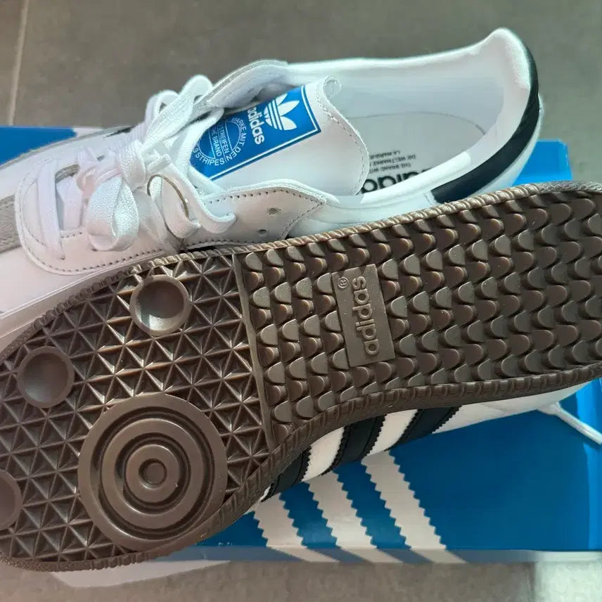 [BUNJANG] Adidas Samba OG White Black Sneakers / 아디다스 삼바 OG 화이트 블랙