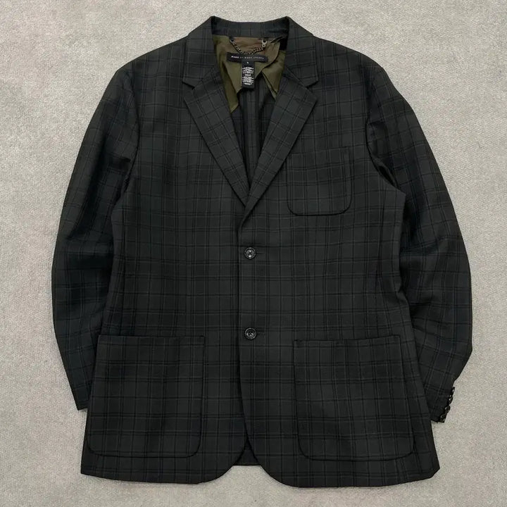 [BUNJANG] Marc Jacobs Check Wool Blazer Jacket / L 마크제이콥스 체크 울 블레이저 자켓