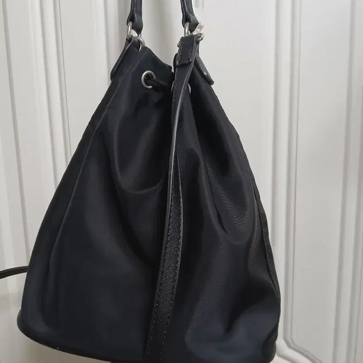 [BUNJANG] Agatha Drawstring Tote Shoulder Bag / 아가타 복조리 가방