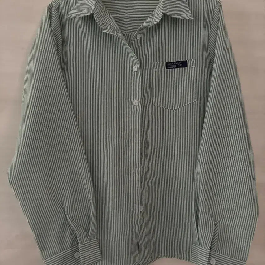 [BUNJANG] Striped Shirt / 피그먼트 스트라이프 셔츠