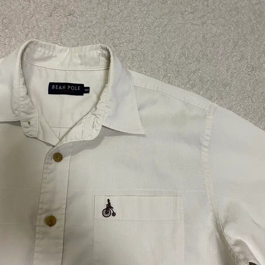 [BUNJANG] Beanpole Short-Sleeve Shirt Size 100 / 빈폴 반팔 셔츠 100