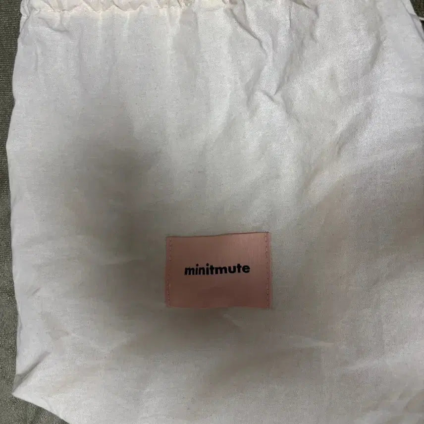 [BUNJANG] MinuteMute Tobo Bag Black / 미닛뮤트 토보백 블랙