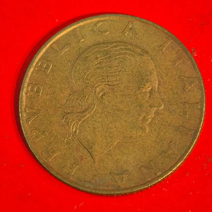 [BUNJANG] 1985 Italy 200 Lire Coin / 1985 이탈리아 200리라 동전 M2444