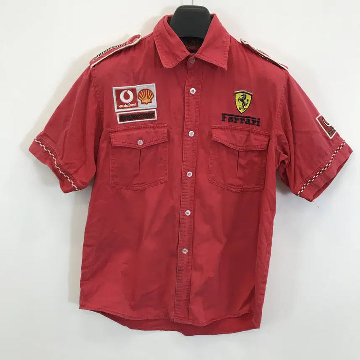 [BUNJANG] Vintage 90s Ferrari Marlboro Racing Shirt / 90s 빈티지 페라리 말보로 레이싱셔츠 [L]