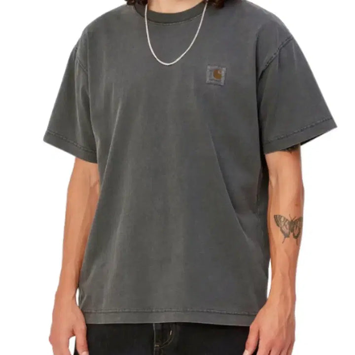 [BUNJANG] Carhartt Nelson T-Shirt Black / 칼하트 넬슨 반팔티 블랙 M,L사이즈 새상품