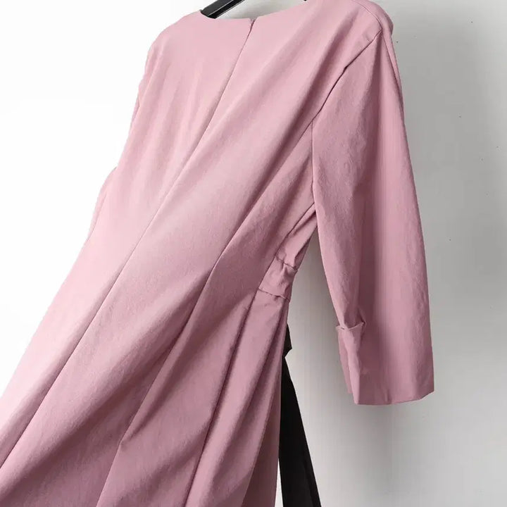 [BUNJANG] MINE Pink-Toned 66 Size New Condition Dress / 66/새상품 마인 원피스