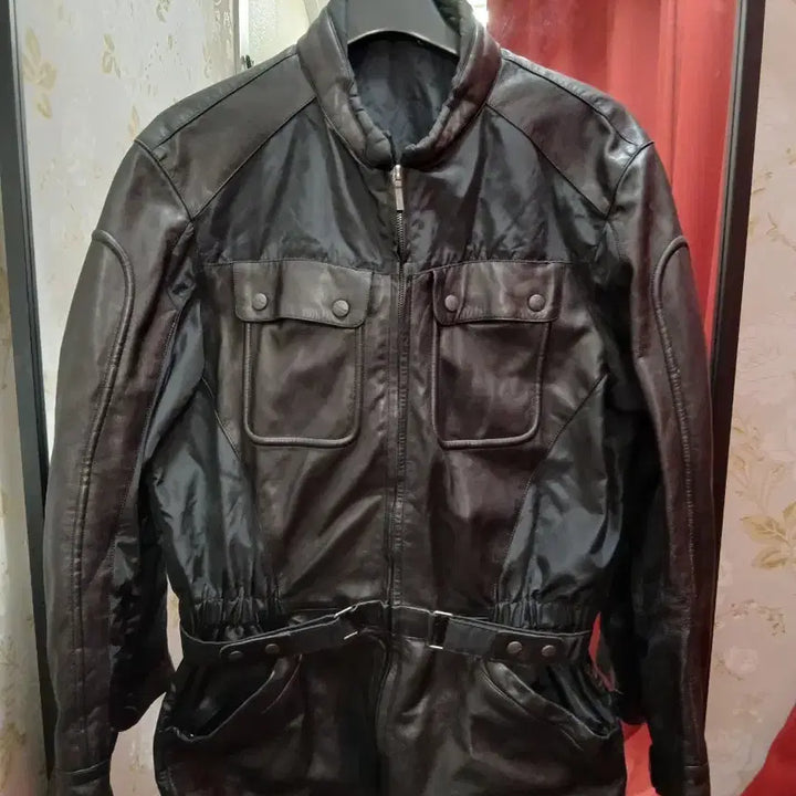 [BUNJANG] Jil Sander Black Leather Jacket Size 46 / 7/27 질샌더 블랙 가죽 자켓 46사이즈