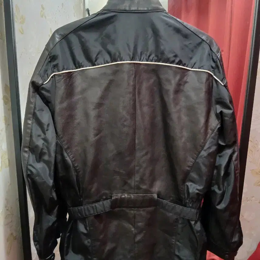 [BUNJANG] Jil Sander Black Leather Jacket Size 46 / 7/27 질샌더 블랙 가죽 자켓 46사이즈
