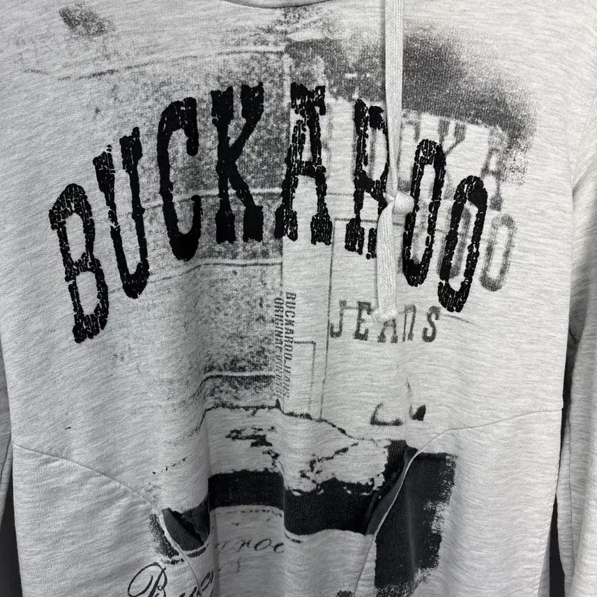 [BUNJANG] Buckaroo Vintage Graphic Hoodie / 버커루 빈티지 그래픽 후드티 A3862