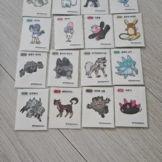 [BUNJANG] Pokemon Sticker Exchange / 포켓몬띠부씰 교환