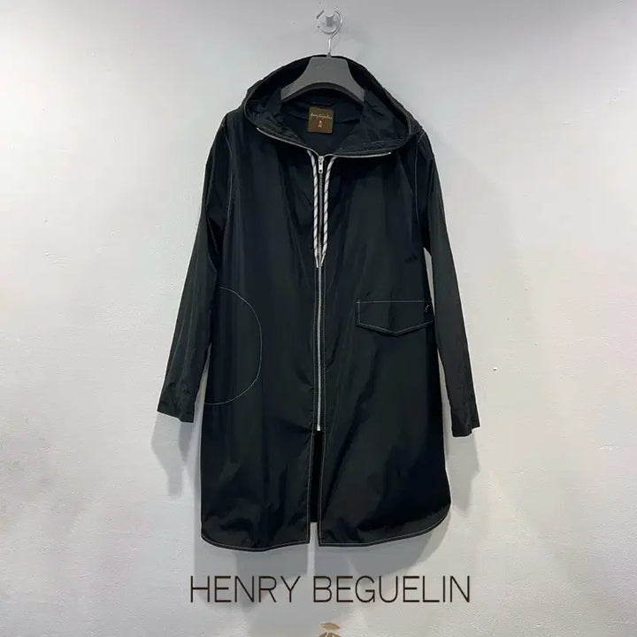 [BUNJANG] Henry Beguelin Transitional Jacket Windbreaker Black Size 42 / HENRY BEGUELIN 헨리베글린 간절기 자켓, 윈드브레이커