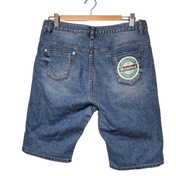 [BUNJANG] Bluestone Heineken Distressed Denim Shorts L / 블루스톤 하이네켄 디스트로이드 남자 여름용 남성 청반바지팬츠L