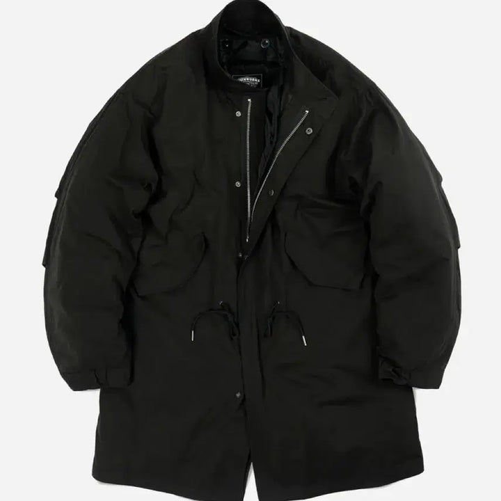 [BUNJANG] Prismworks Vincent M65 Fishtail Parka Black Matte (Includes Liner Jacket) / [프리즘웍스] M65 빈센트 피쉬테일 파카 블랙 무광 L (내피 포함)
