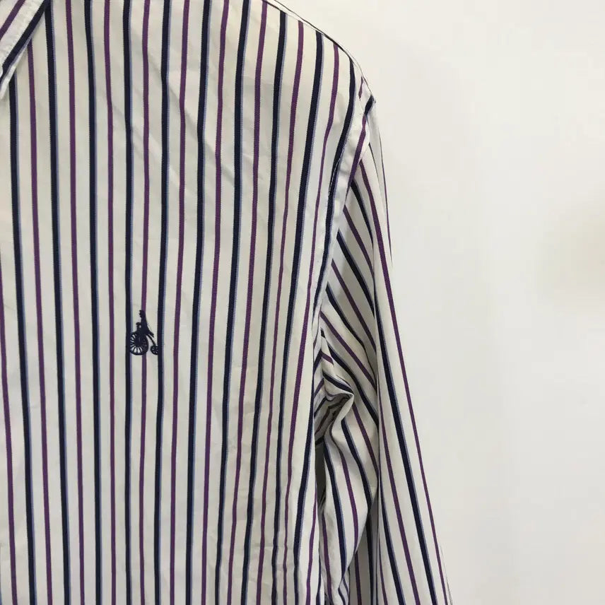 [BUNJANG] Beanpole Striped Shirt 100 / 빈폴 스트라이프 셔츠 [100]